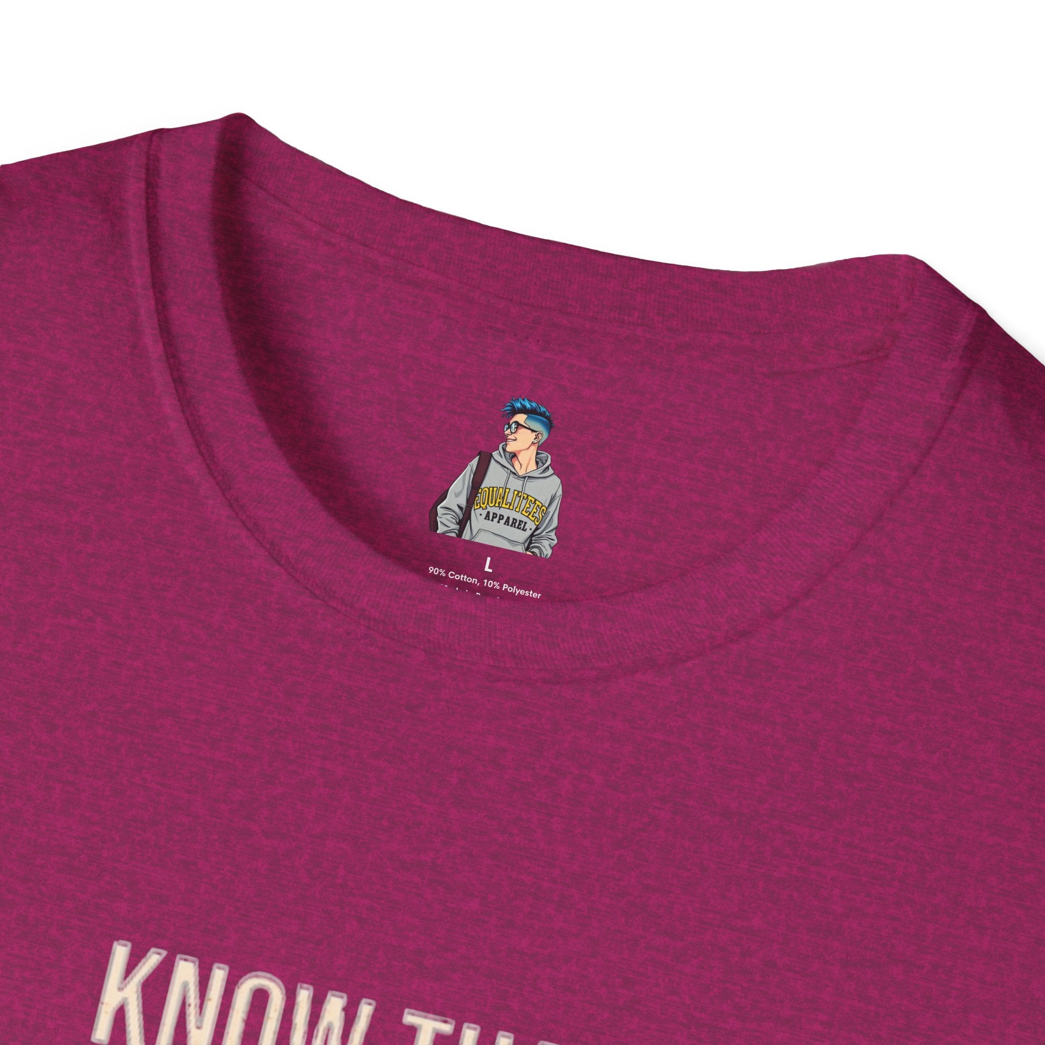 Safety Pin Know That You Are Loved Inspirational Tee Unisex Softstyle T-Shirt