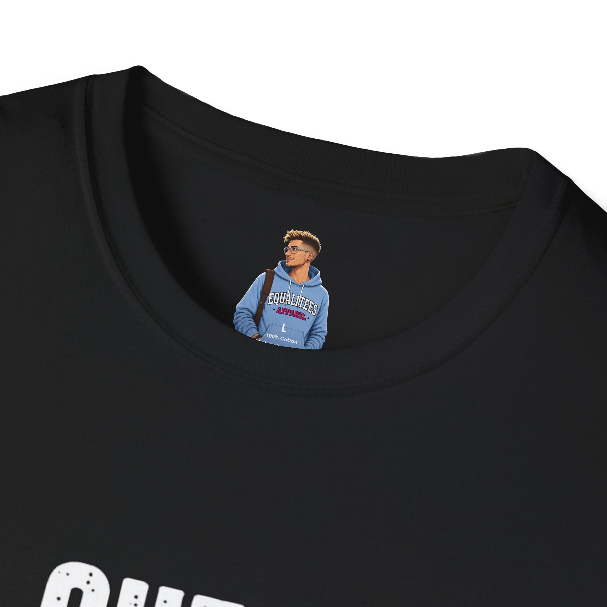 Queer Lives Matter Unisex Softstyle T-Shirt - Support LGBTQ+ Rights