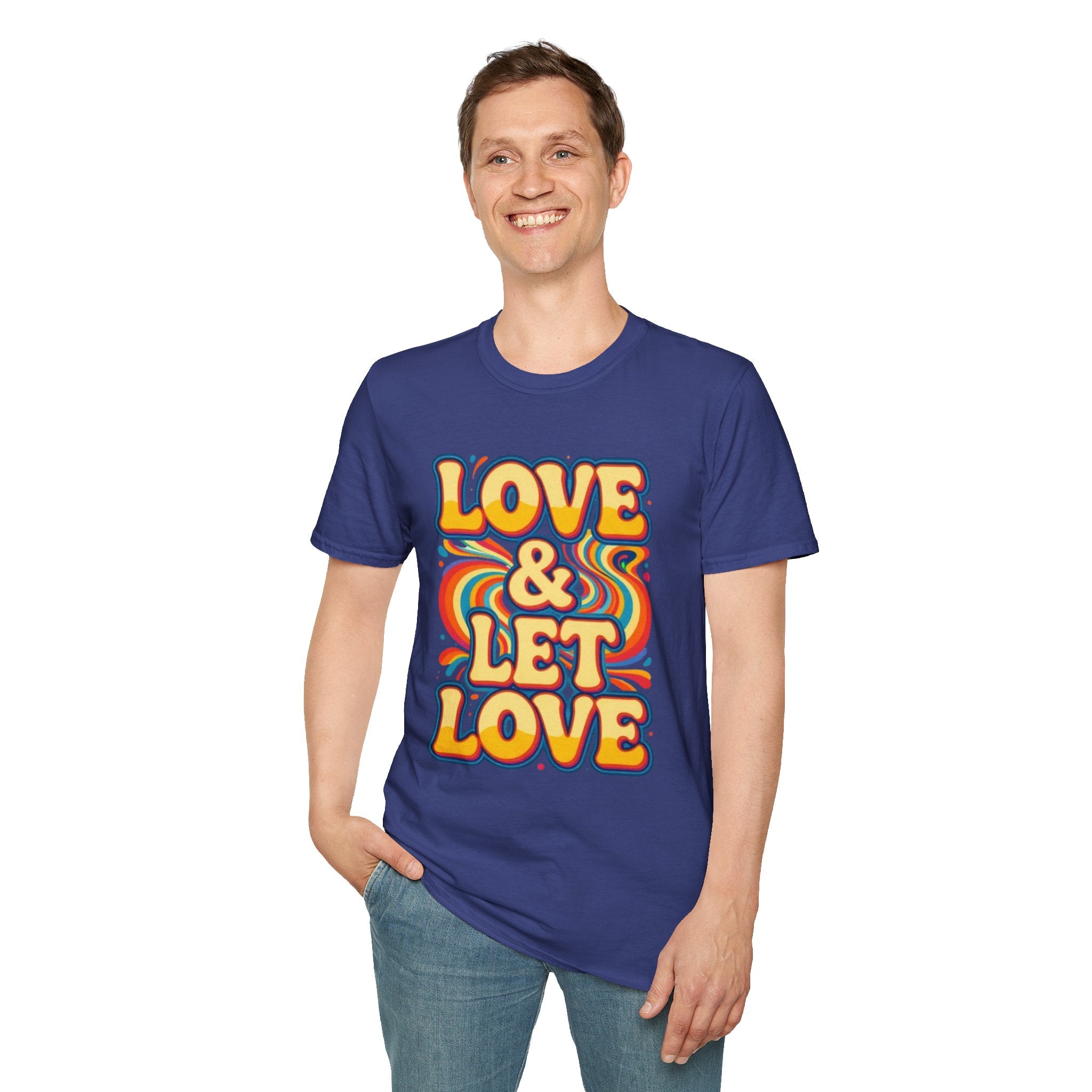 Love & Let Love Retro T-Shirt