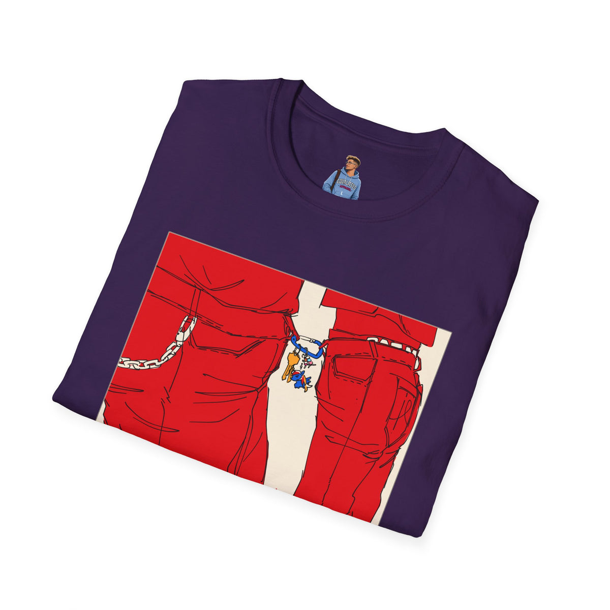 Red Jeans by Audrey Pride Tree Las Vegas T-Shirt