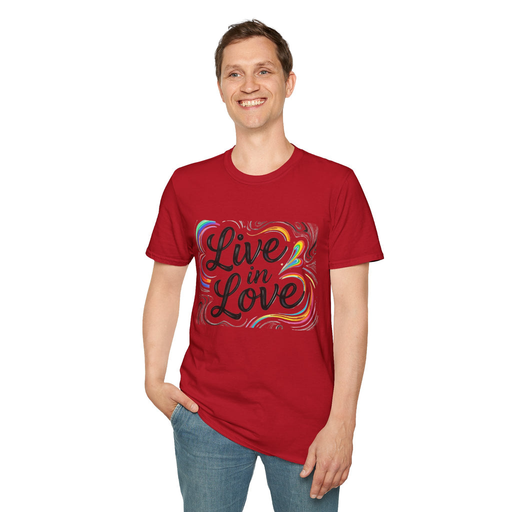 Live in Love Inspirational T-Shirt