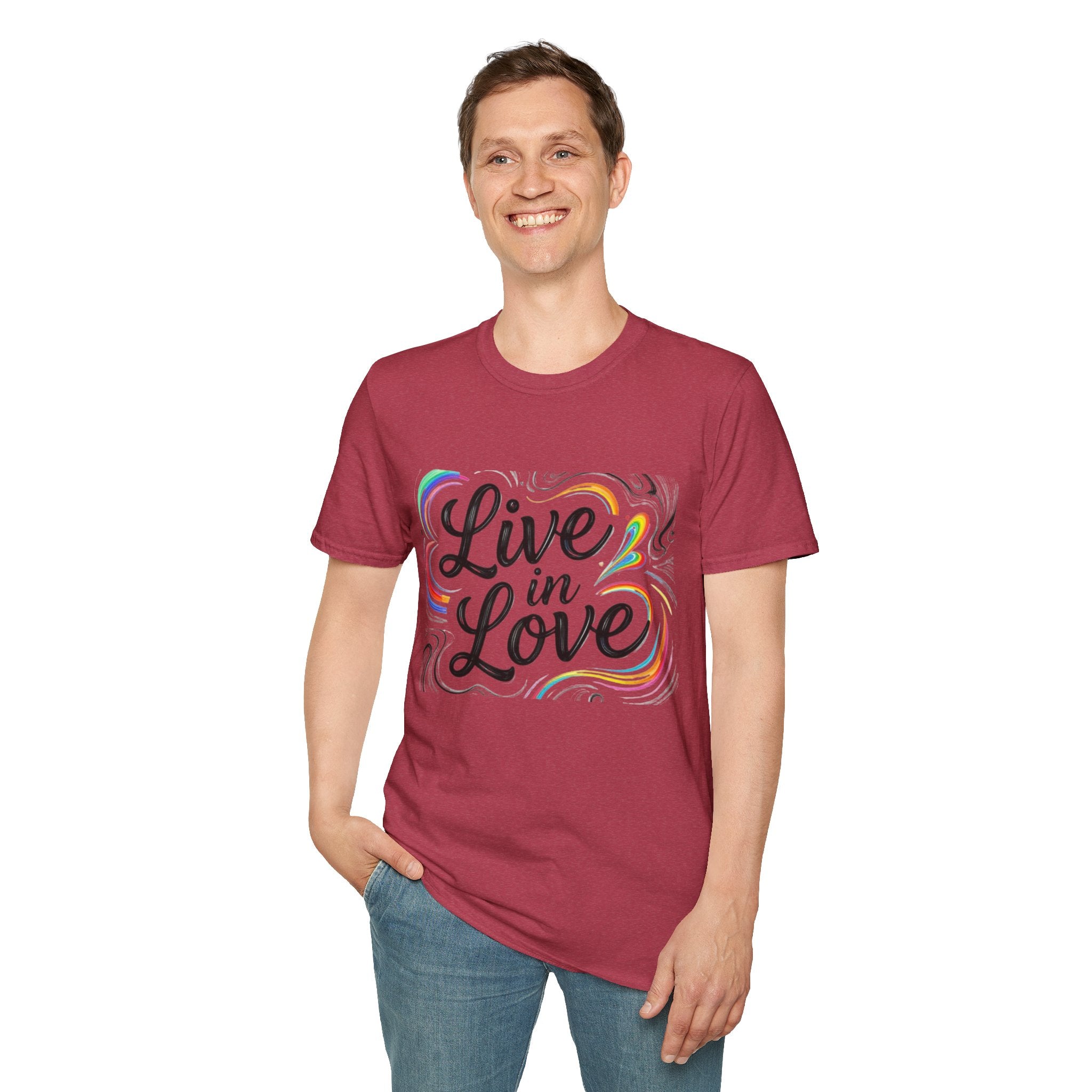 Live in Love Inspirational T-Shirt