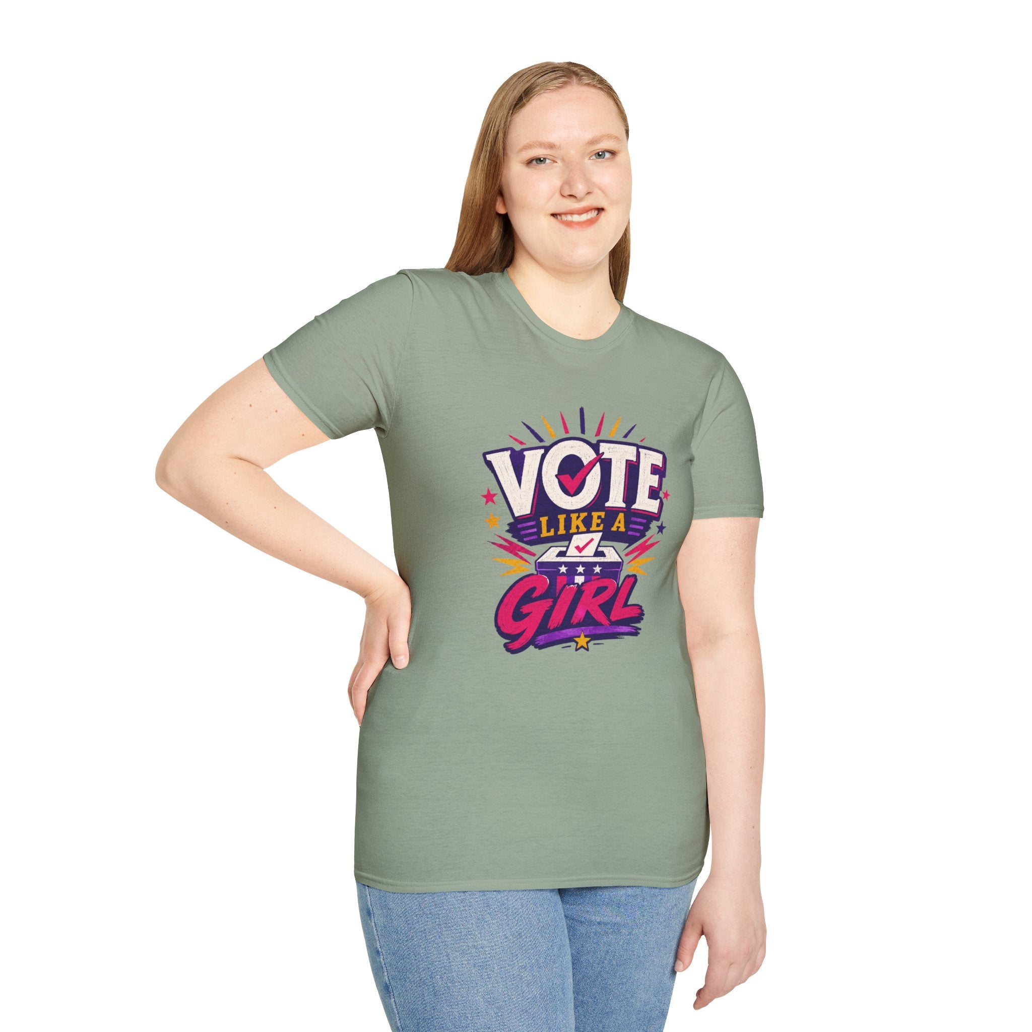 Vote Like a Girl T-Shirt