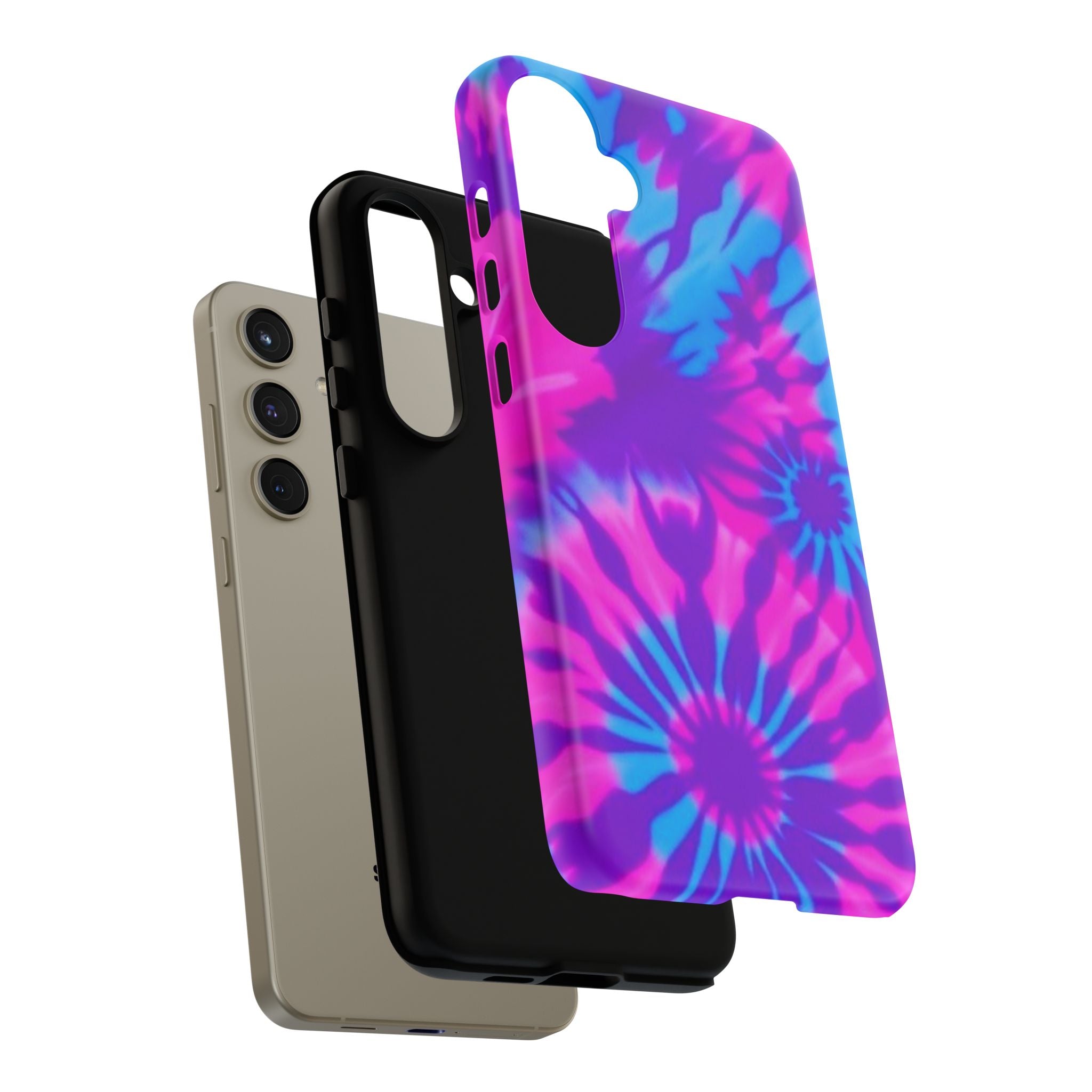 Tie-Dye Floral Tough Case for Android