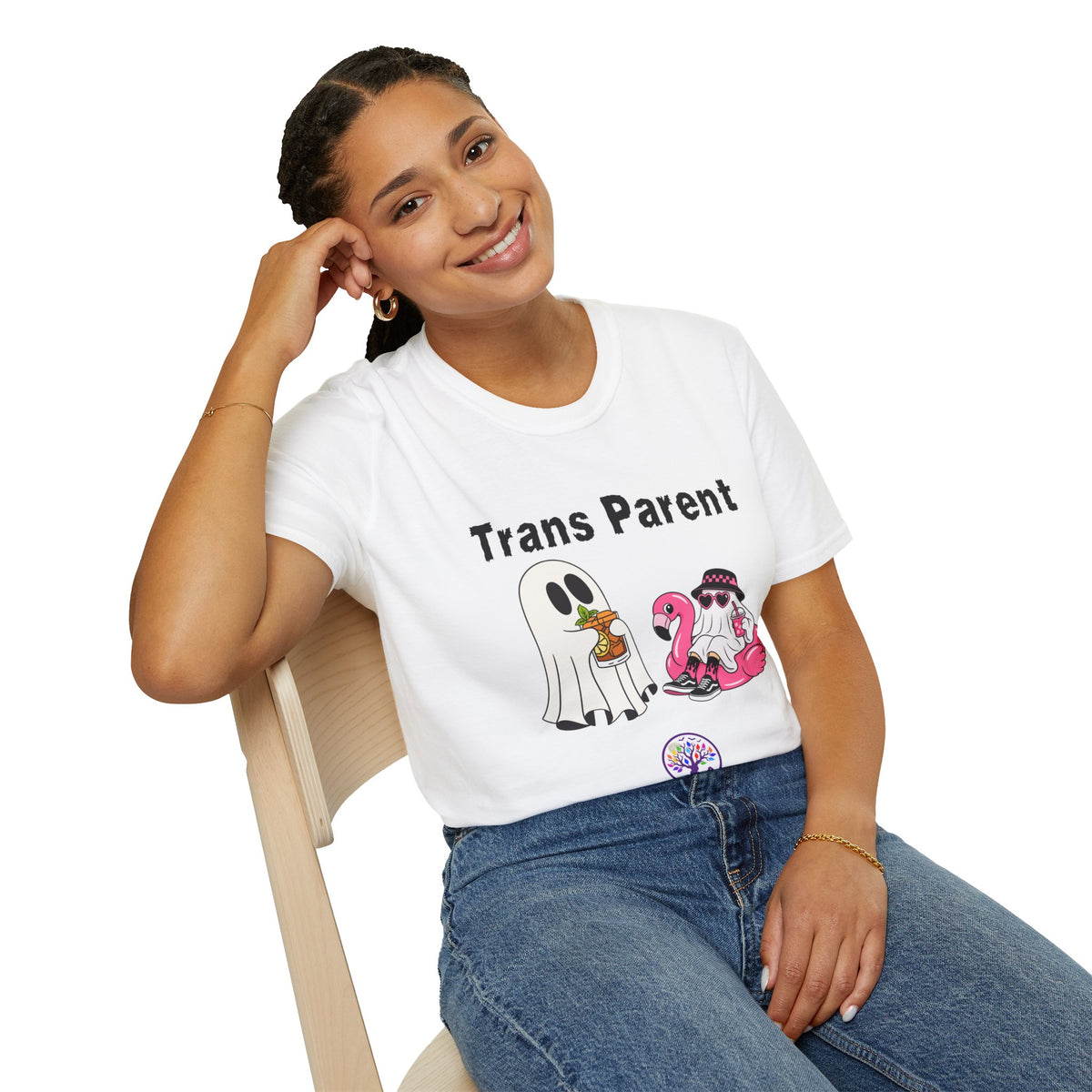 Trans Parent 4 Halloween Pride Tree Las Vegas T-Shirt
