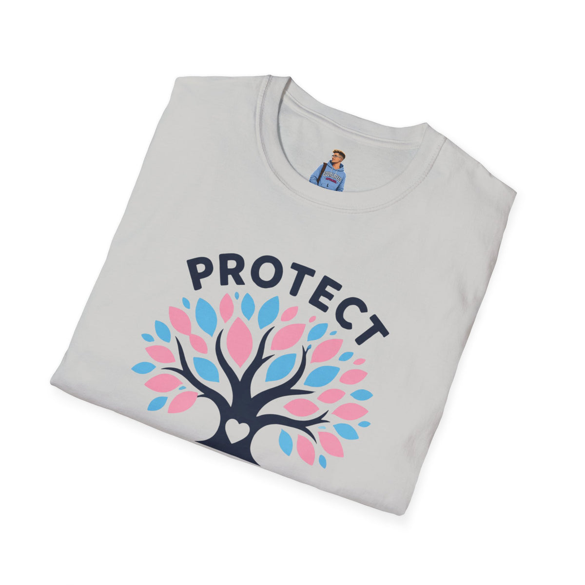 Protect Trans Kids Pride Tree Las Vegas T-Shirt