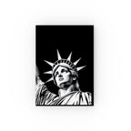Sketch of Lady Liberty Hard Backed Journal - Perfect for Gifts, Journaling, and Celebrations
