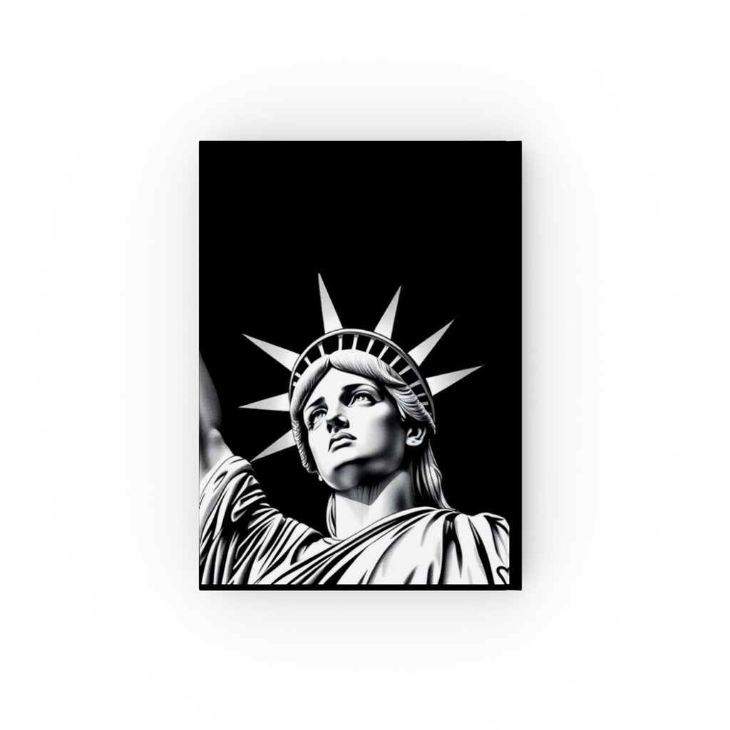 Sketch of Lady Liberty Hard Backed Journal - Perfect for Gifts, Journaling, and Celebrations