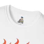 #HOT T-Shirt – Trendy Hashtag Fire Design