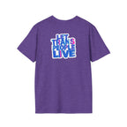 Unisex Softstyle T-Shirt: Nothing Makes You an Expert on Skin You Don't Live In - Let Trans People Live Design