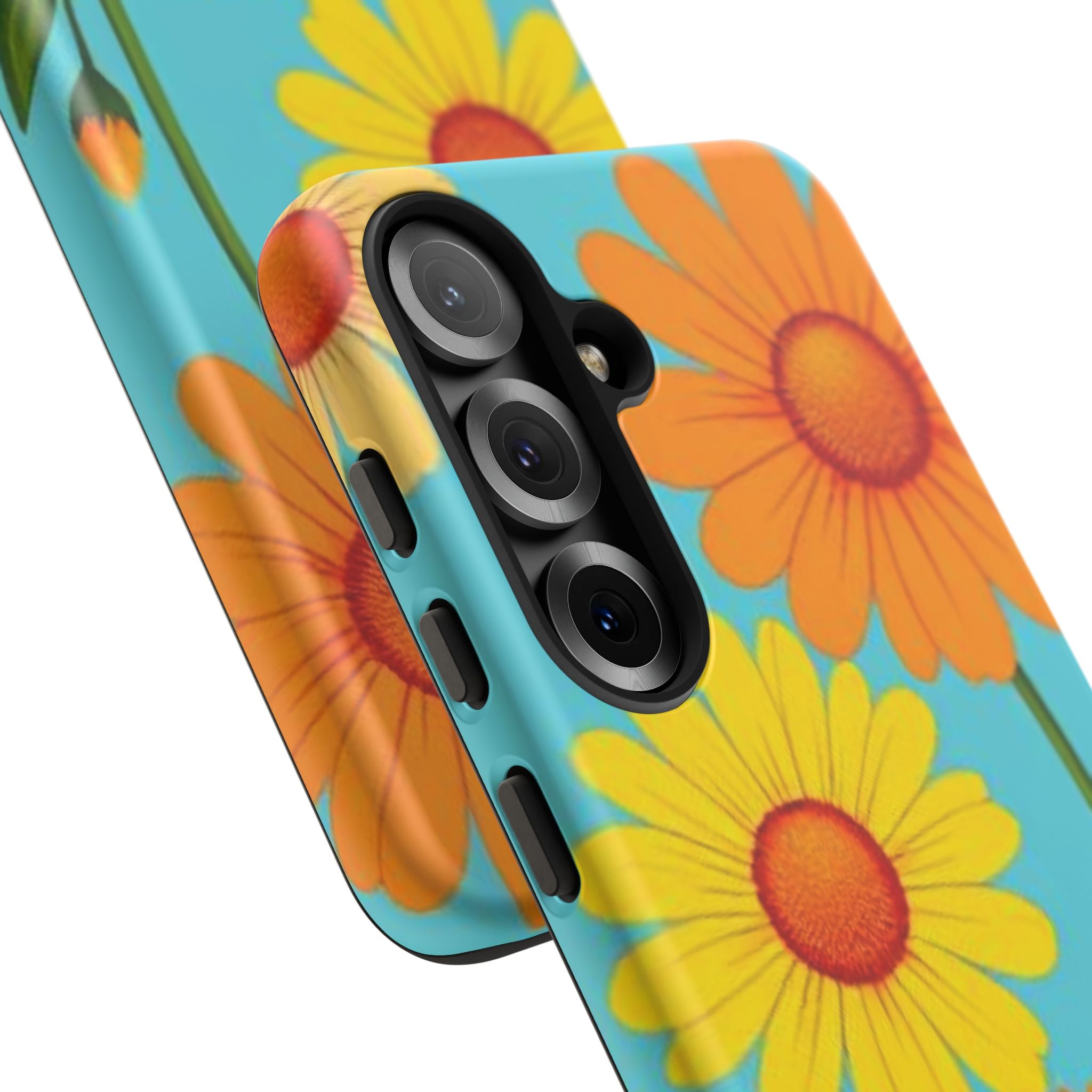 Floral Daisy Tough Case for Android