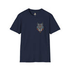 Mystical Wolf Design Unisex Softstyle T-shirt