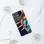 Statue of Liberty Neon Glowing Art Tough Case for Android & iPhone