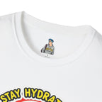 Stay Hydrated, Punch Nazis Funny Emoji T-Shirt