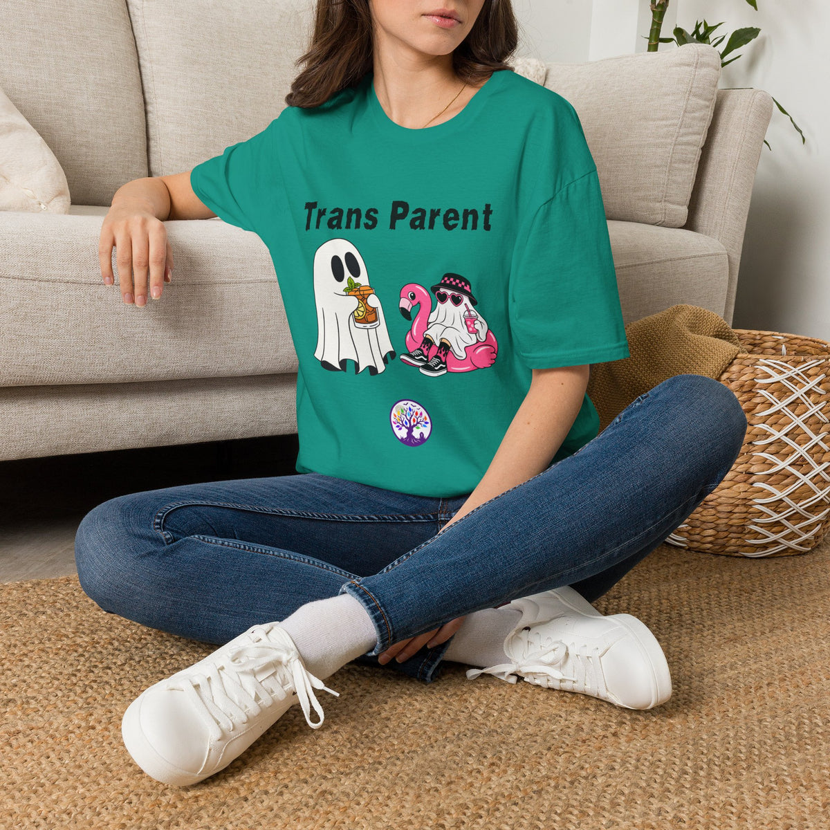 Trans Parent 4 Halloween Pride Tree Las Vegas T-Shirt