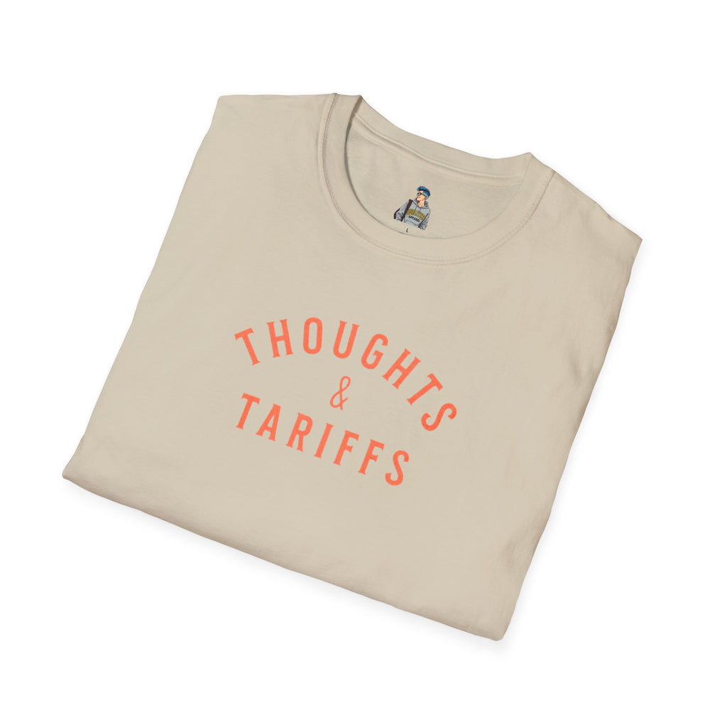 Thoughts & Tariffs Softstyle Unisex T-Shirt -