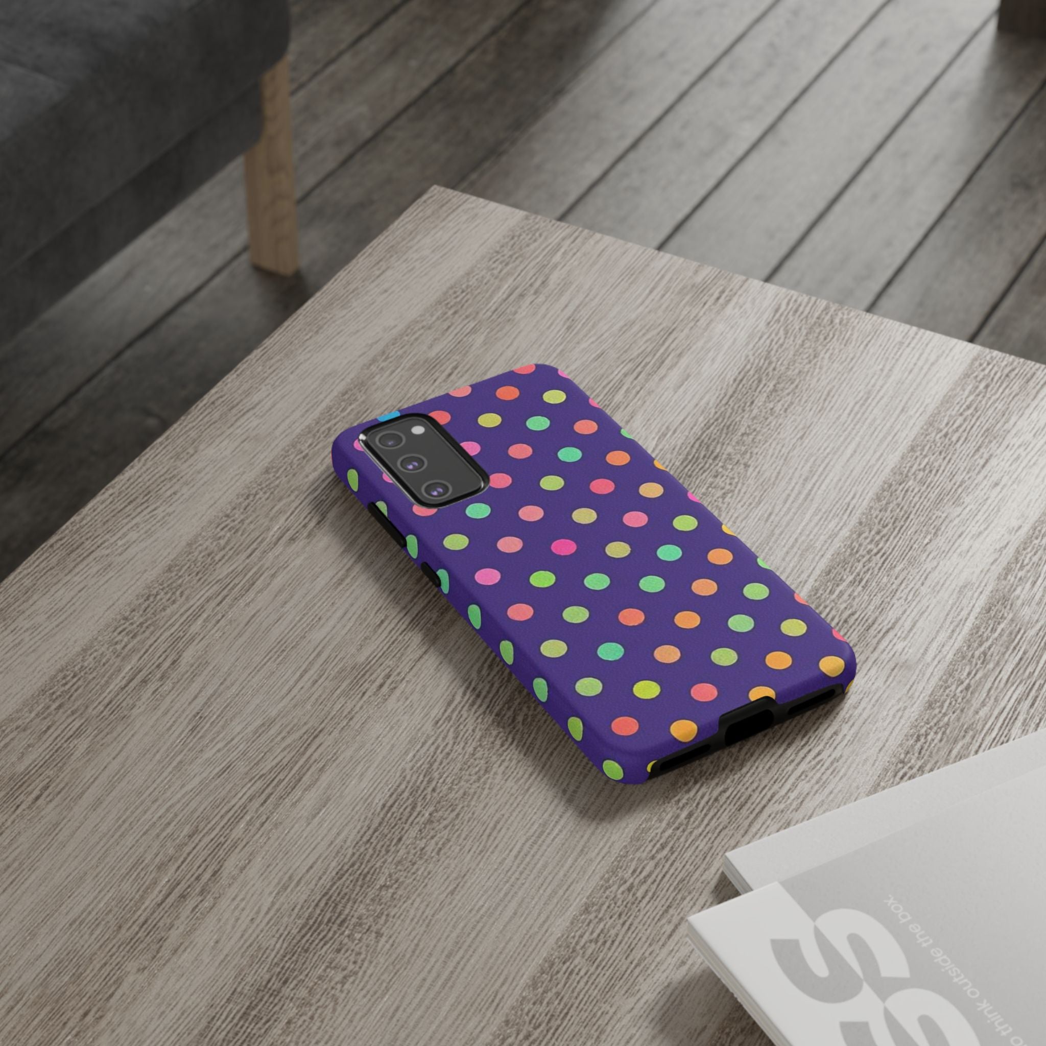 Colorful Polka-Dot Tough Case for Android