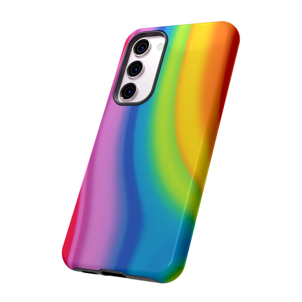 Rainbow Swirl Tough Case for Android