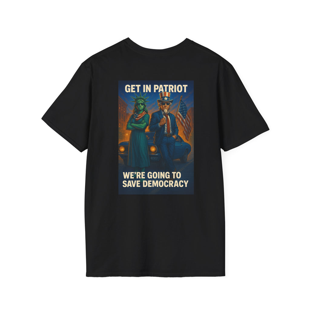 Patriotic Activism T-Shirt - Our Resistance Matters & Save Democracy Designs