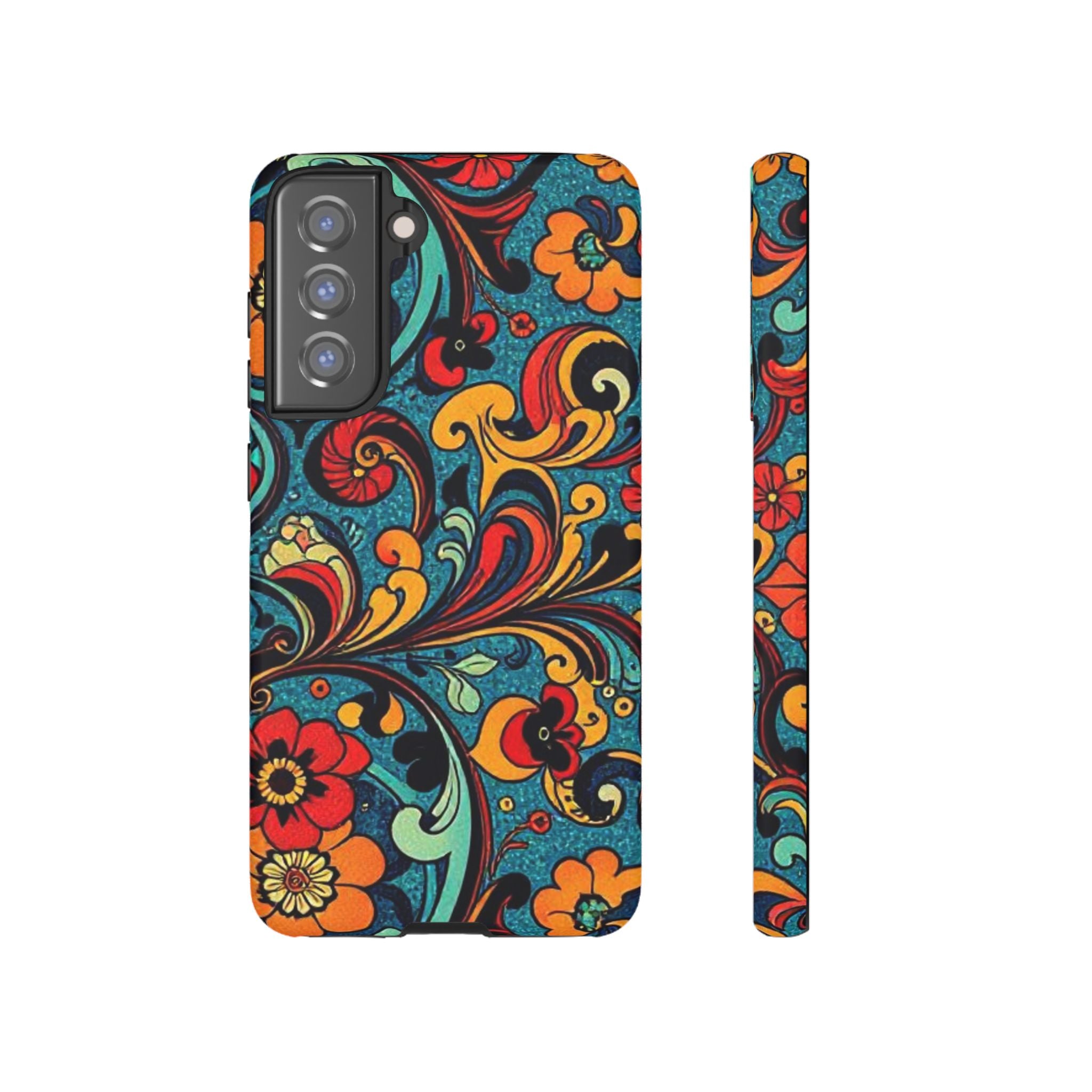 Floral Paisley Tough Case for Android