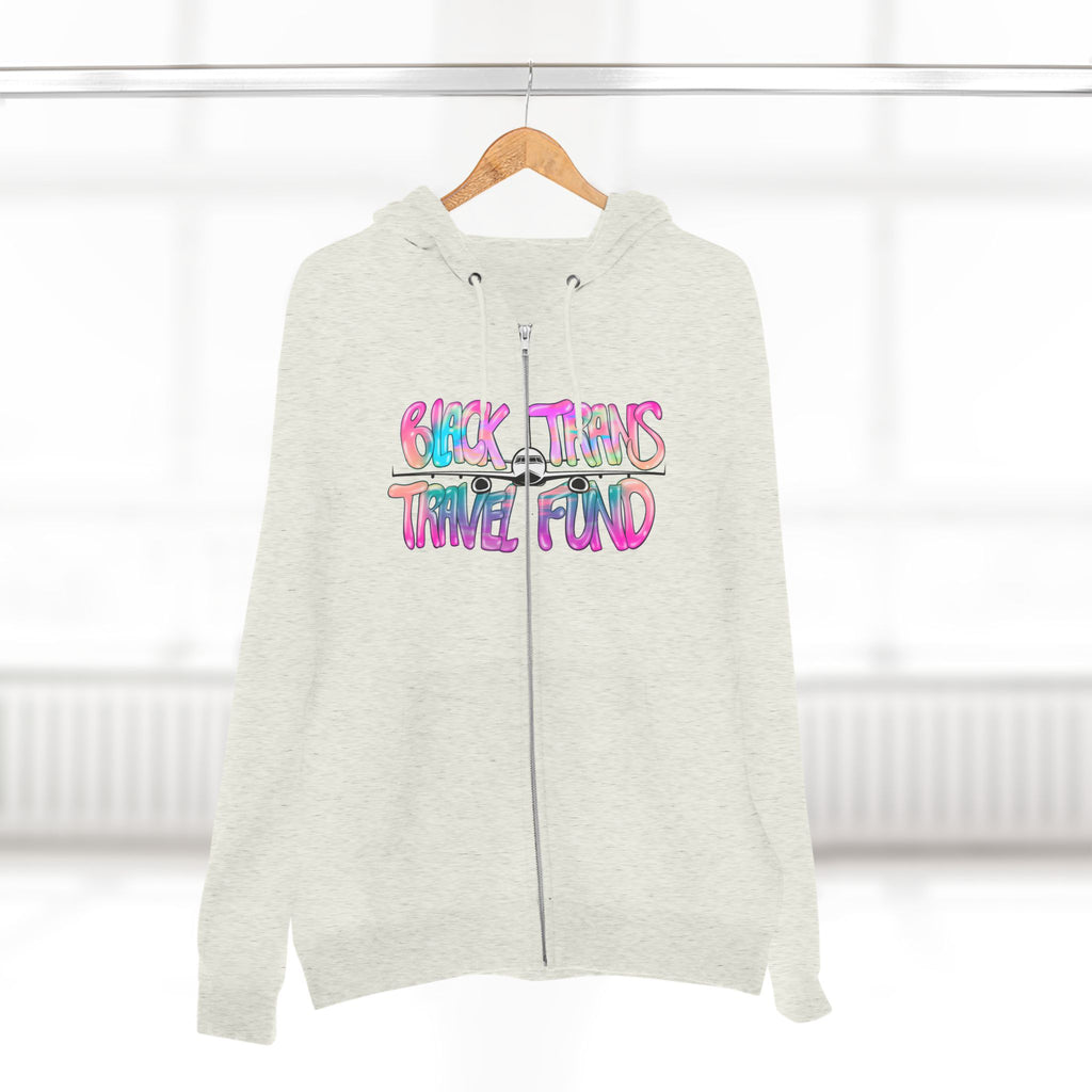 BTTF - Black Trans Travel Fund Unisex Zip-Up Hoodie