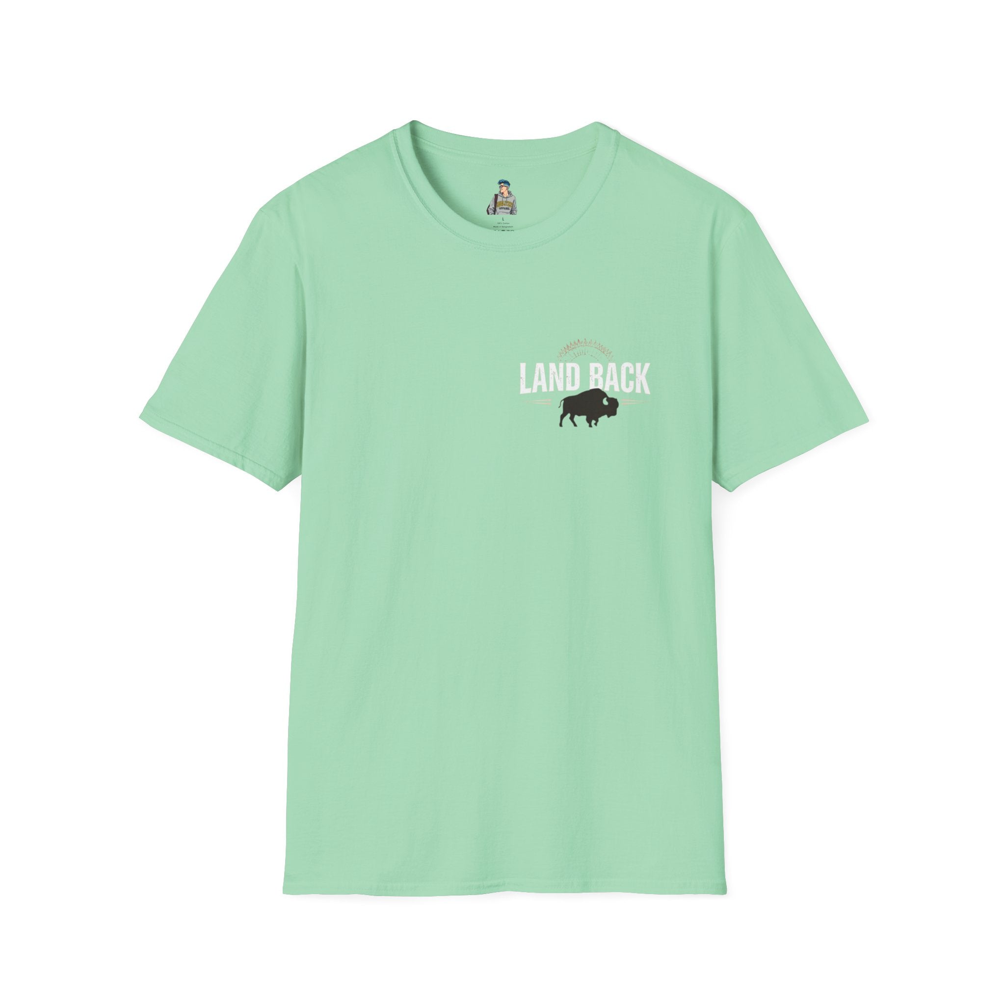 'Land Back' Unisex Softstyle T-shirt