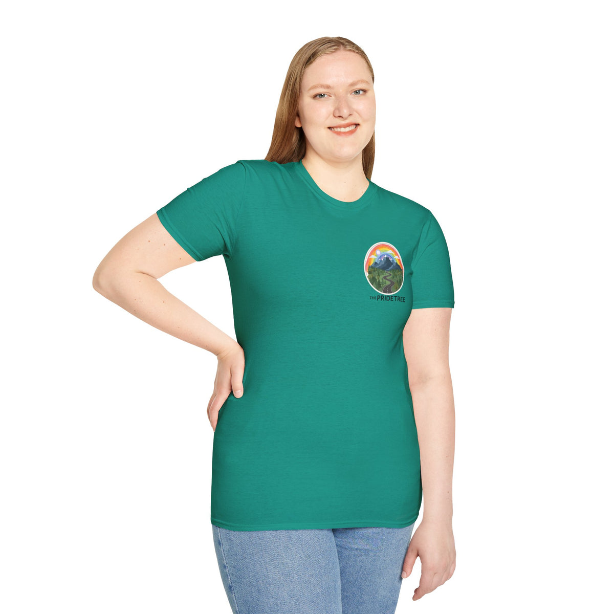 Pride Tree Las Vegas Mountain Graphic T-Shirt