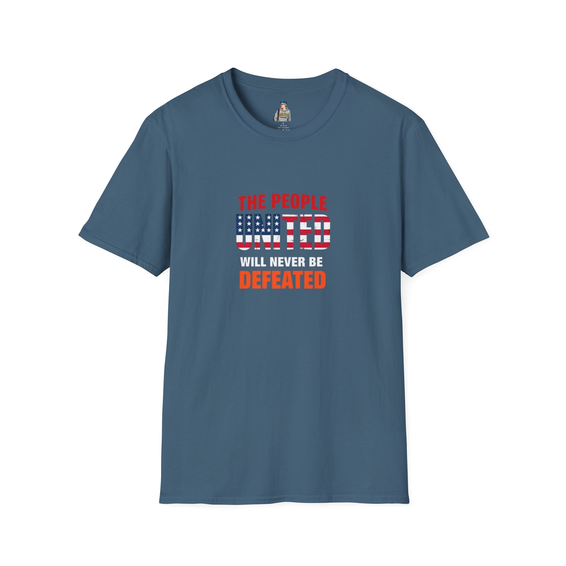 Unisex Softstyle T-Shirt - 'The People United' & 'MAGA Values Are NOT American Values' Graphic Tee