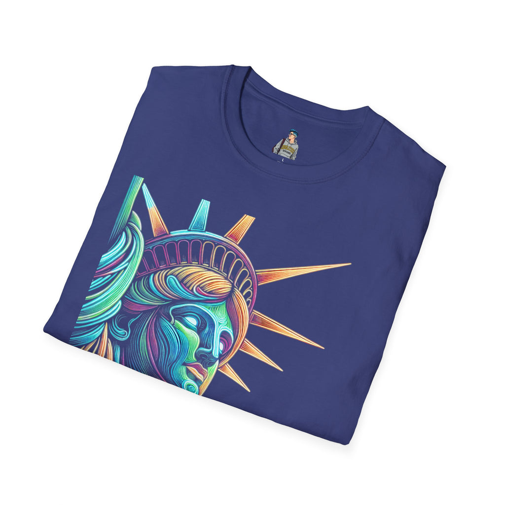 Lady Liberty - Softstyle Unisex T-Shirt