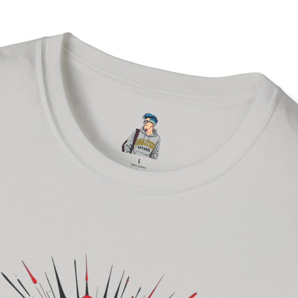 Unisex Softstyle T-Shirt with 'FDT' Graphic - Casual Streetwear for Everyday Style