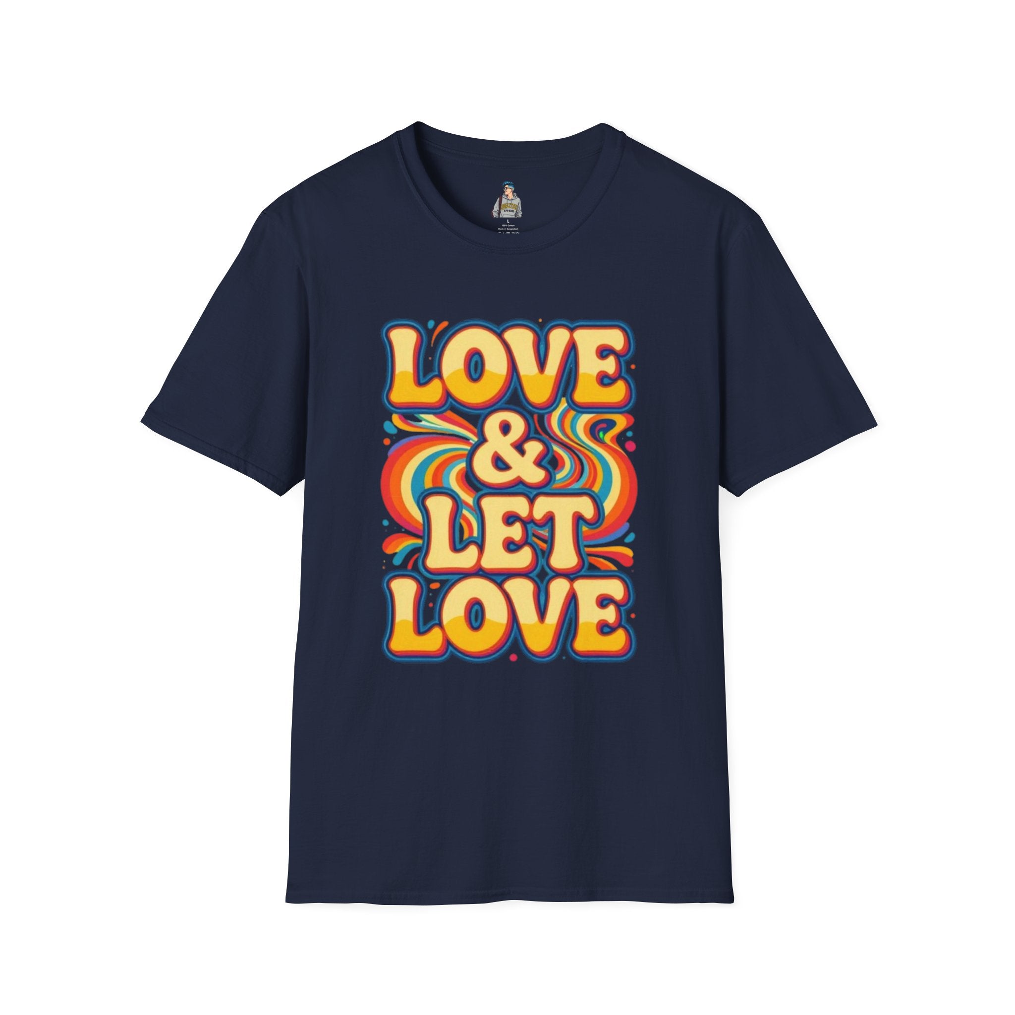 Love & Let Love Retro T-Shirt