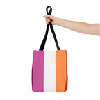 Lesbian Pride Flag Tote Bag