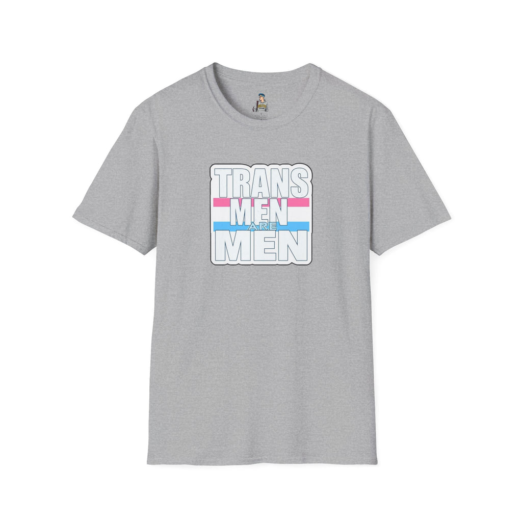 Unisex Softstyle T-Shirt - 'Trans Men Are Men' Statement Tee