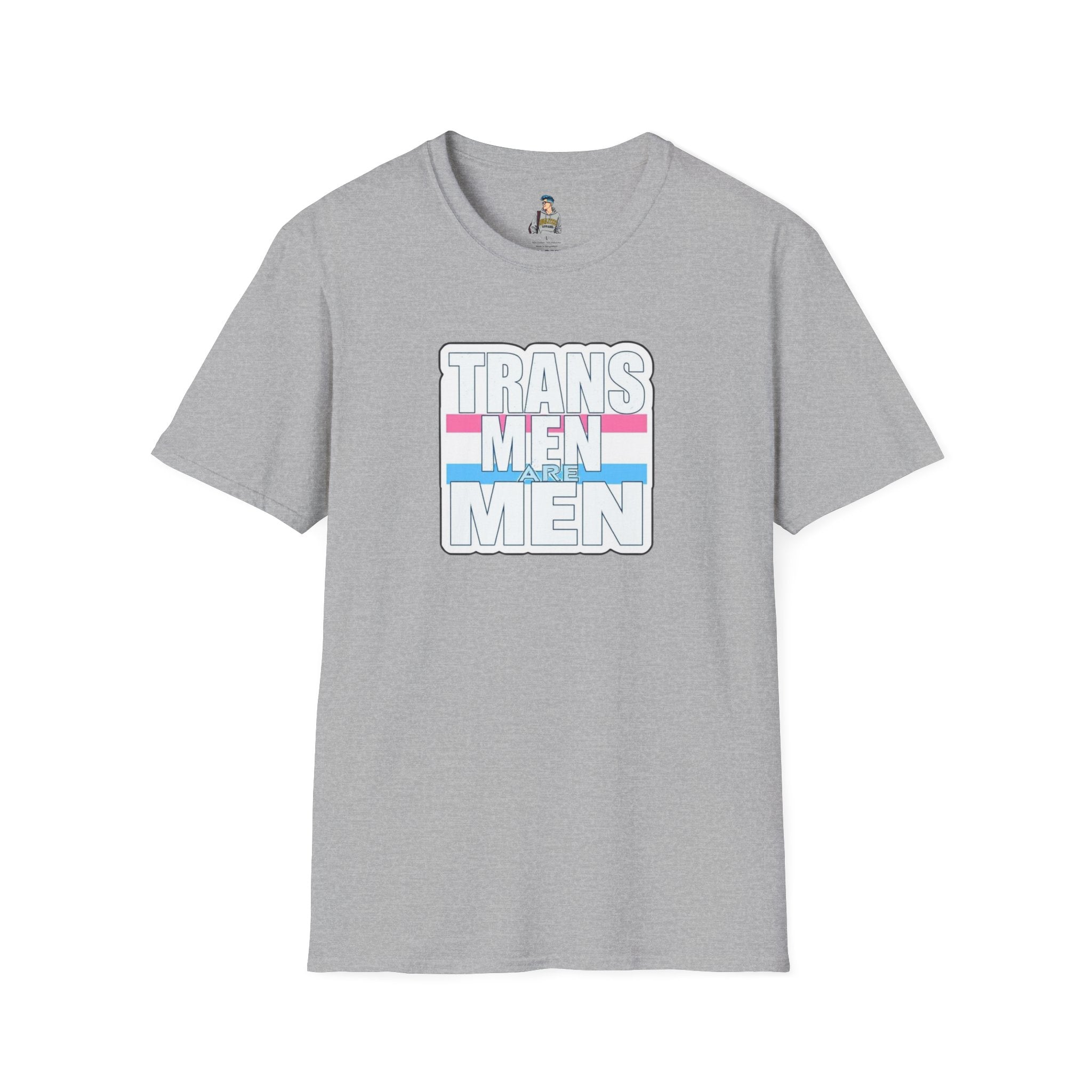 Unisex Softstyle T-Shirt - 'Trans Men Are Men' Statement Tee