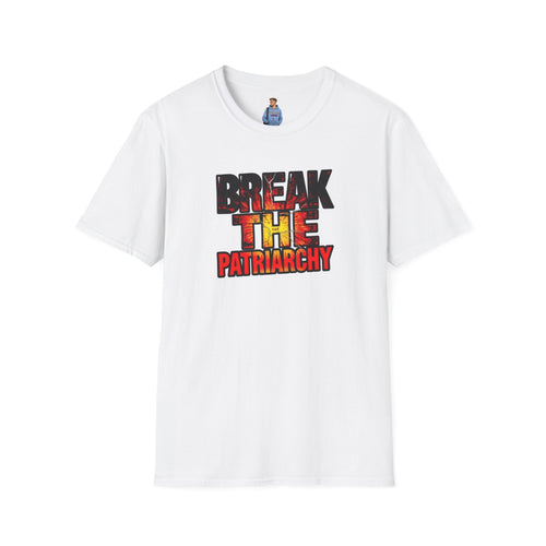 Break the Patriarchy Unisex Softstyle T-Shirt - Empowerment Wear for Social Change