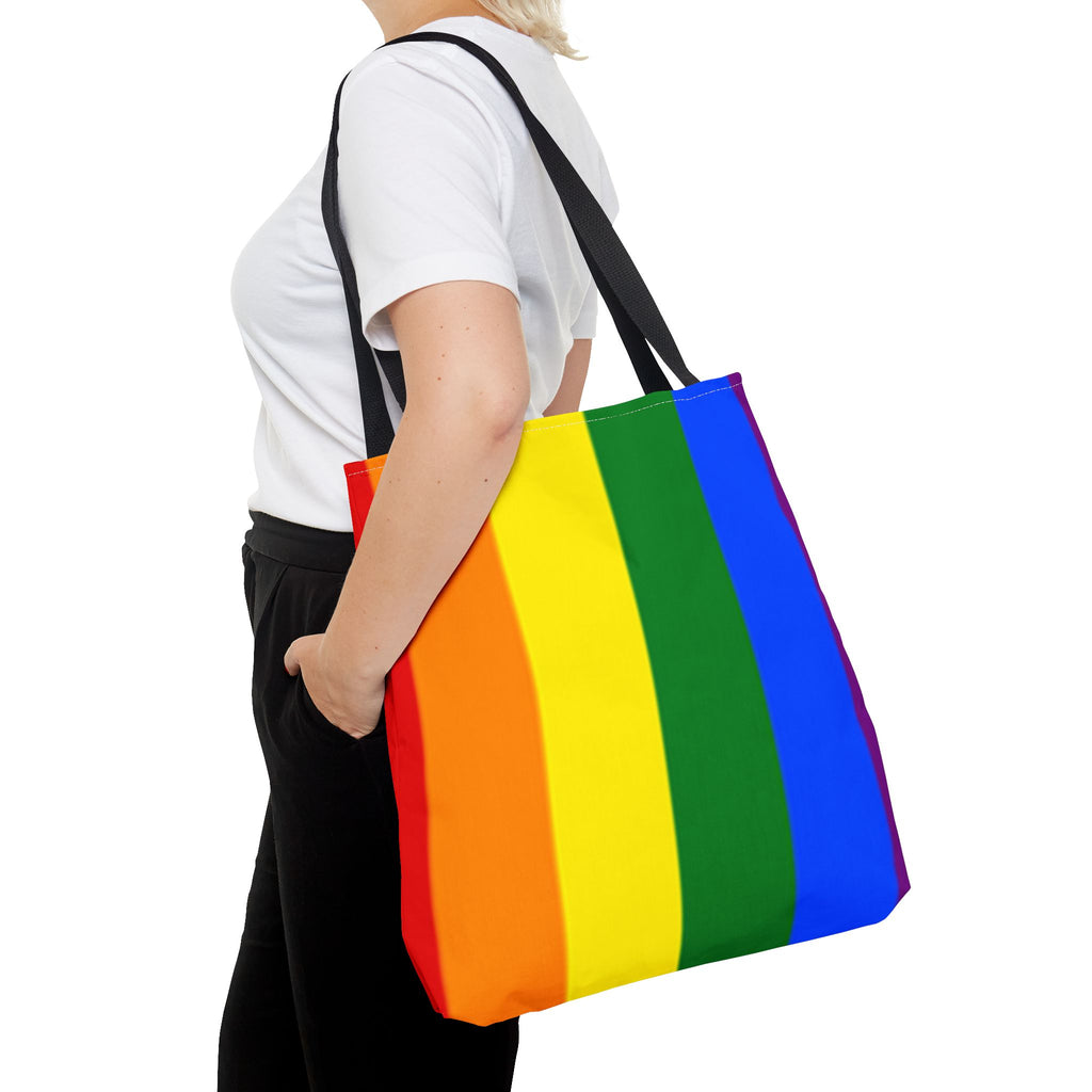 Rainbow Pride Flag Tote Bag