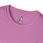 Live and Let Live Safety Pin Unisex Softstyle T-Shirt - Casual LGBTQ+ Pride Tee