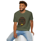Black & Proud Lion Softstyle T-Shirt - Unisex Graphic Tee