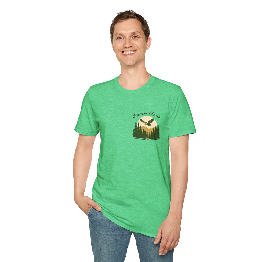 Keepers of the Earth Eagle and Elk T-shirt