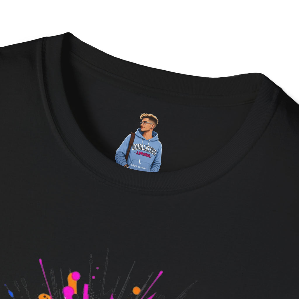 Unisex Softstyle T-Shirt - Black Excellence Graphic Tee