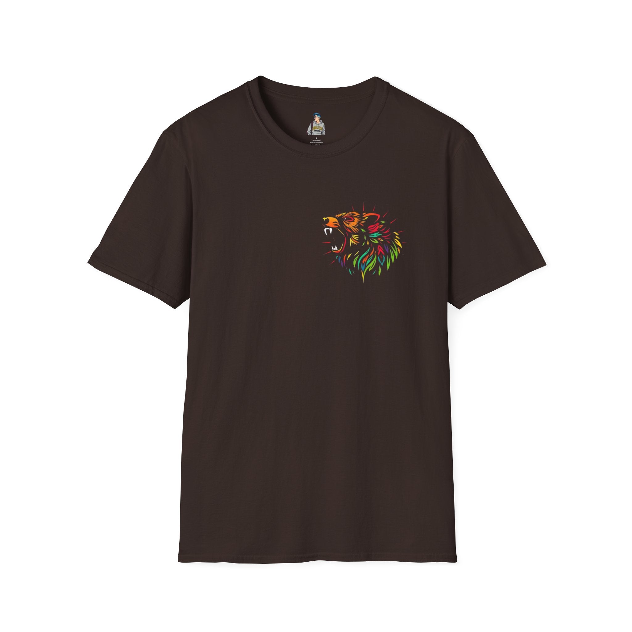 Native Bear Pride Unisex Softstyle T-shirt
