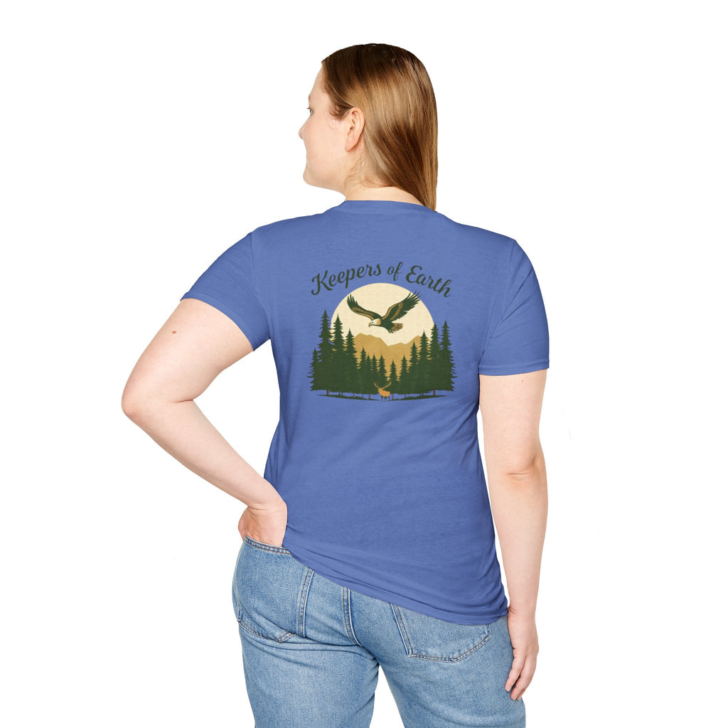 Keepers of the Earth Eagle and Elk T-shirt