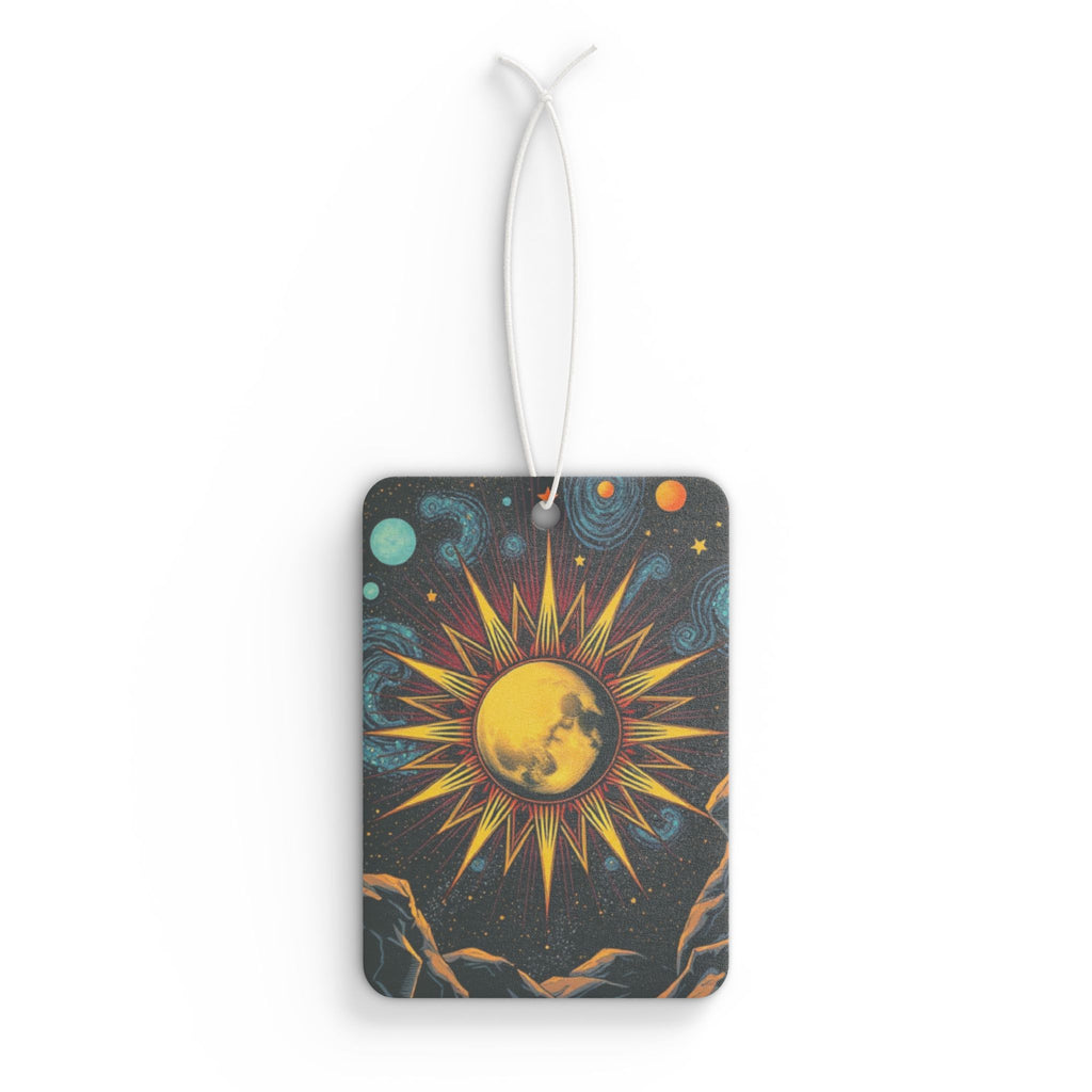 Sun and Moon Cosmic Car Air Freshener - Eclectic and Aromatic