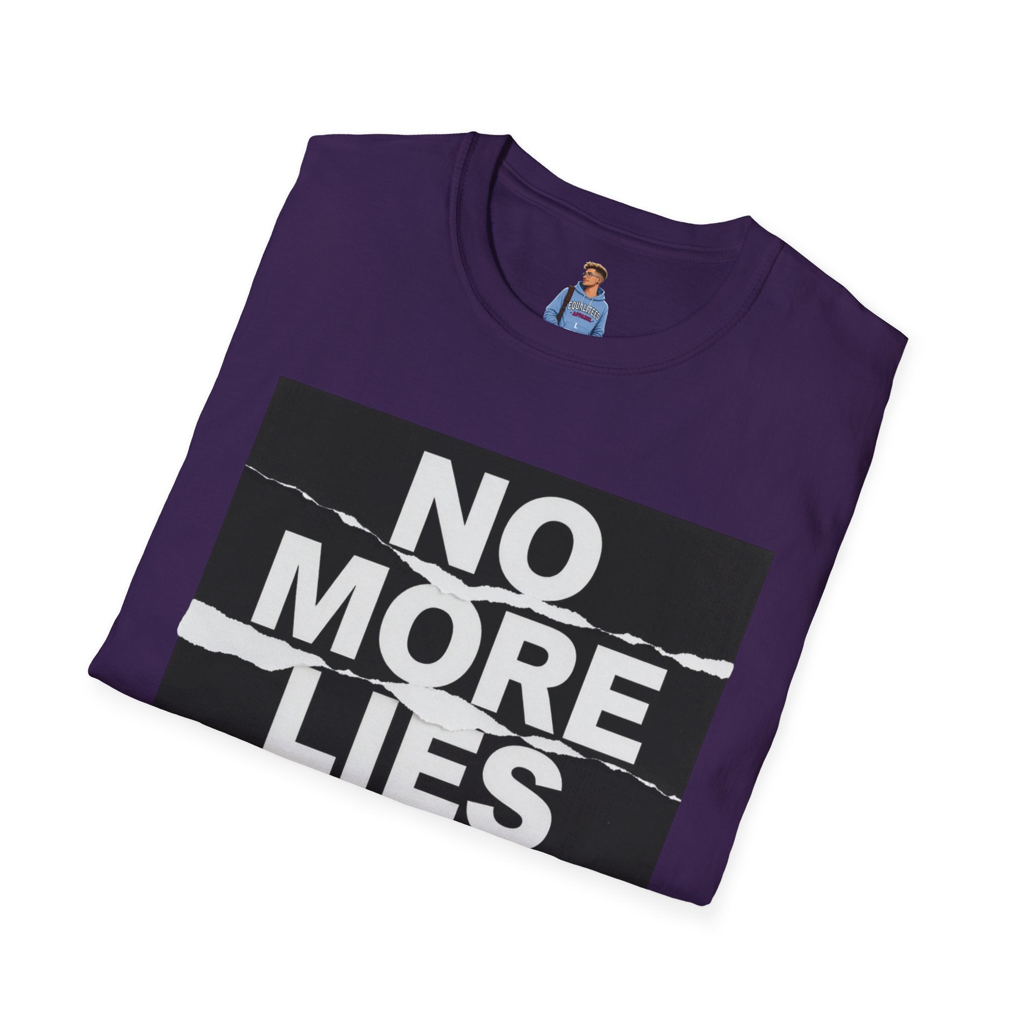 No More Lies T-Shirt — Bold Protest Graphic Tee