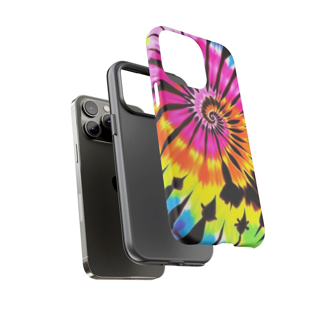 Tie-Dye Spiral Phone Case for iPhone