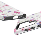 Pink Wildflower Tough Case for Android