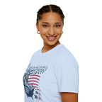 Democracy First T-Shirt | Unisex Softstyle Tee for Equality & Justice