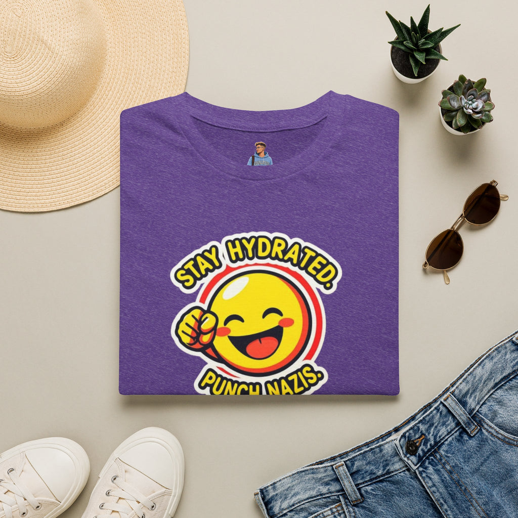 Stay Hydrated, Punch Nazis T-Shirt