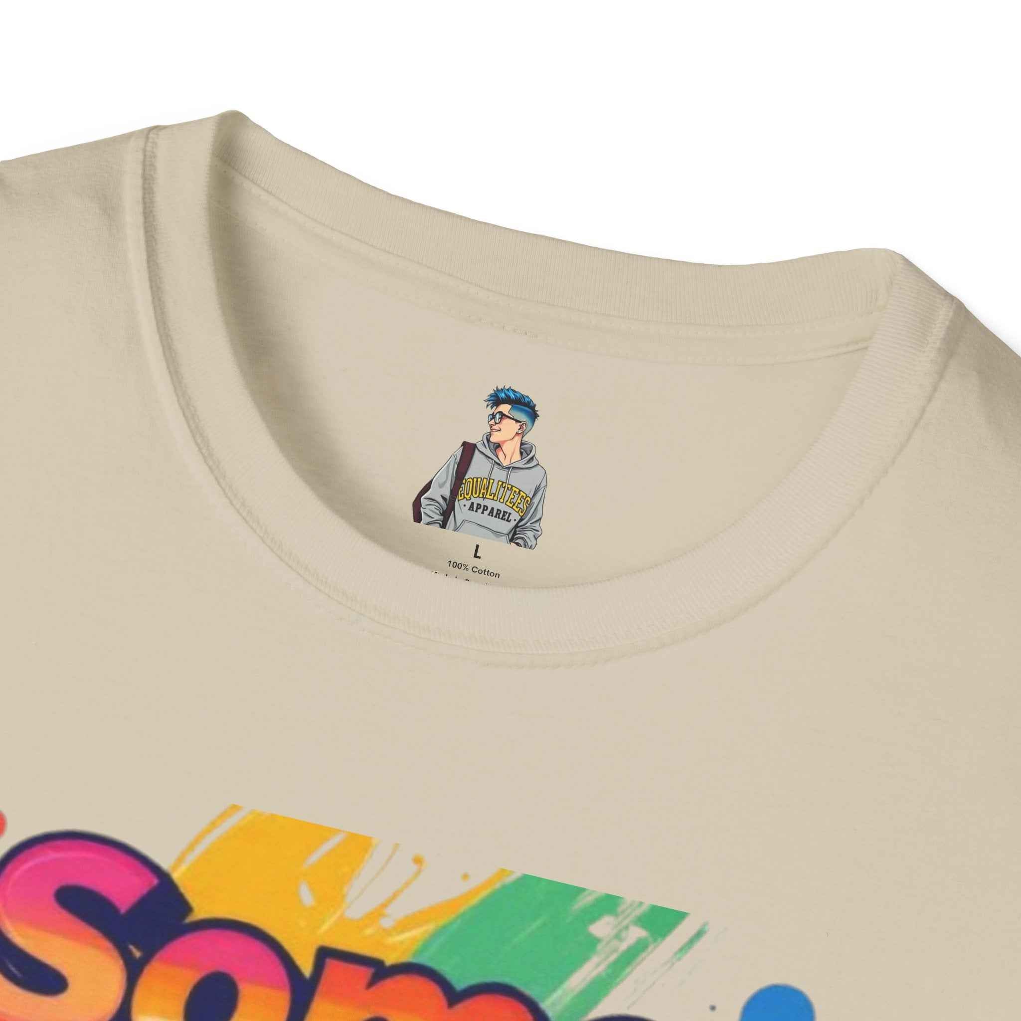 Queer Pride T-Shirt — "Some People Are Queer. Get Over It." Rainbow Graphic