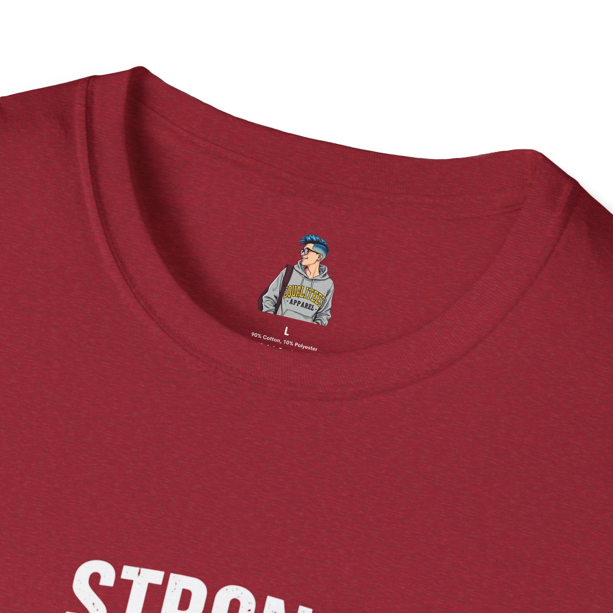 Strong Men Respect Women Statement Tee Unisex Softstyle T-Shirt